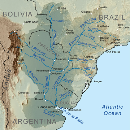 El Paraná, eje central de la cuenca del Plata