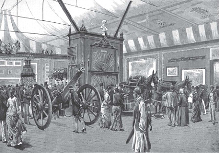 Sala del Ministerio de Guerra en la Exposición de París (1878)