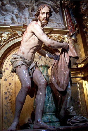 Luis Salvador Carmona, Cristo recogiendo la túnica después de azotado, 1760