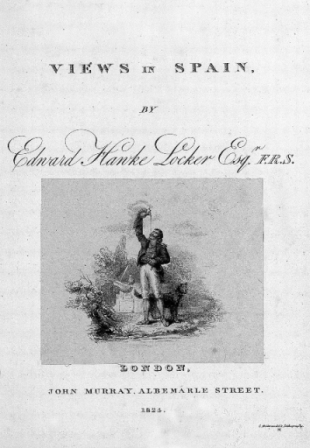 Portada del “Views in Spain”, Londres (1824)
