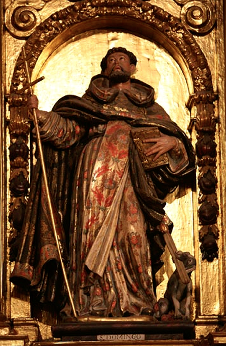 Santo Domingo de Guzmán. Retablo de San Fermín. Catedral de Pamplona