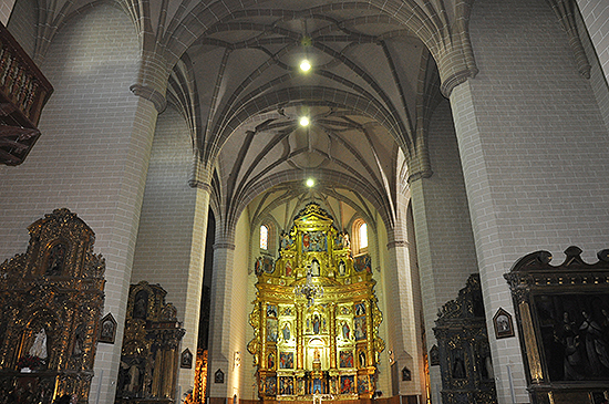 Convento de Santiago, de PP. Dominicos en Pamplona. Interior