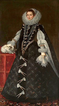 Antonio Rizi, Doña Catalina de Alvarado, marquesa de Montejaso. 1617