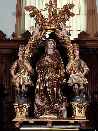 Andas de la Virgen del Romero