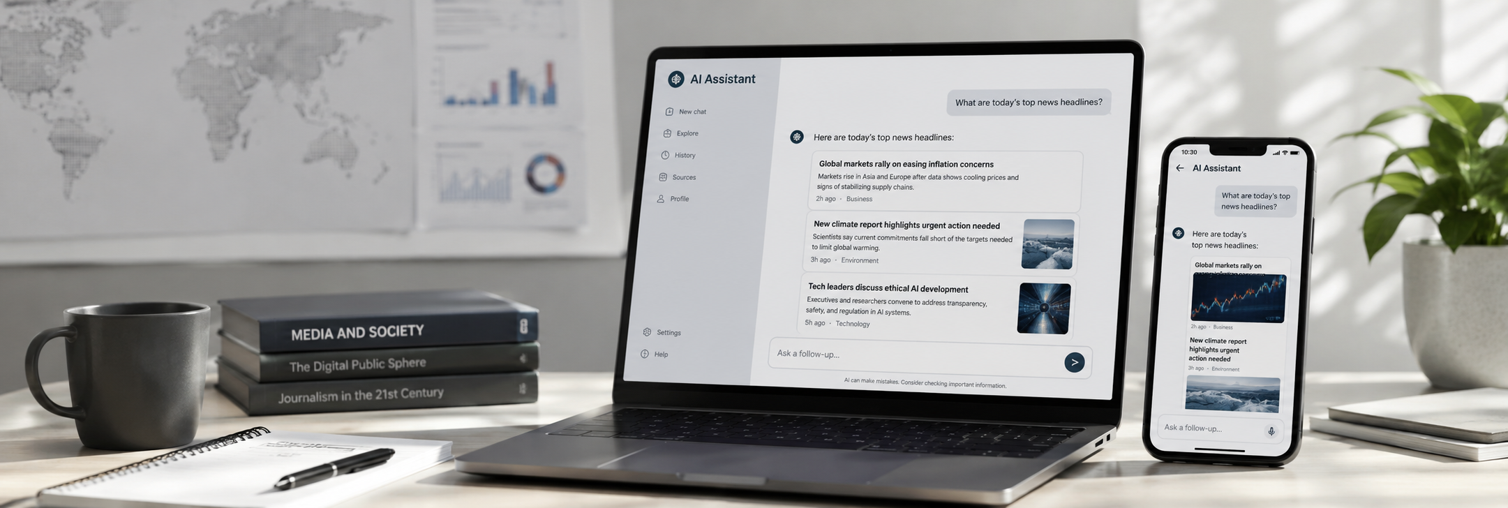 Chatbots are reducing the tendency to click on news sources