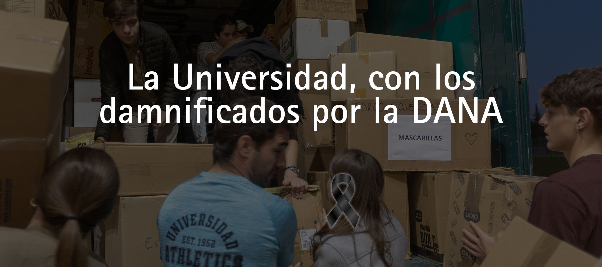 La Universidad de Navarra, con los damnificados por la DANA