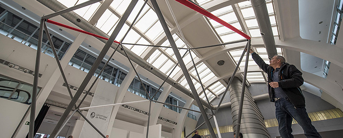 Obra Colaborativa De Arquitectura Efimera En El Centro Comercial Itaroa Universidad De Navarra