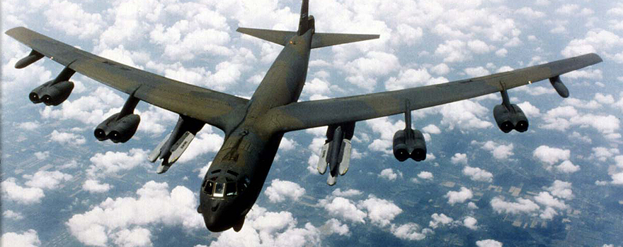 Un B-52G cuando estaba en servicio