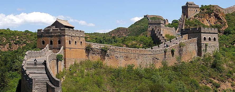 Gran Muralla de China, cerca de Jinshanling 