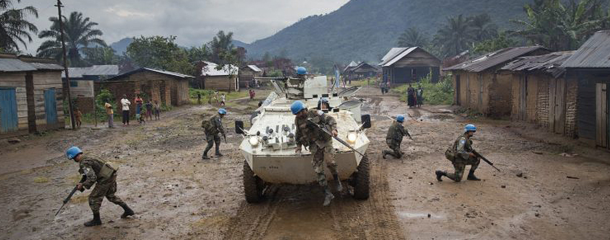 Fuerzas de la Misión de Estabilización en la RDC de la ONU