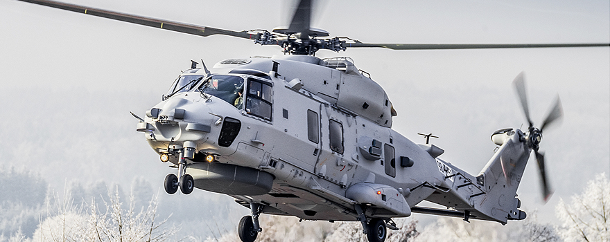 Helicóptero Airbus NH90, cuyo ensamblaje final se realiza en instalaciones de Airbus Military en España [Airbus]