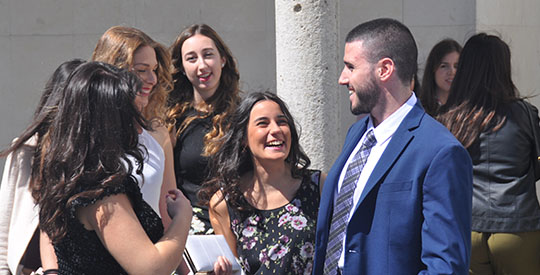 Los alumnos de Máster celebran el final de curso Los alumnos de Máster celebran el final de curso