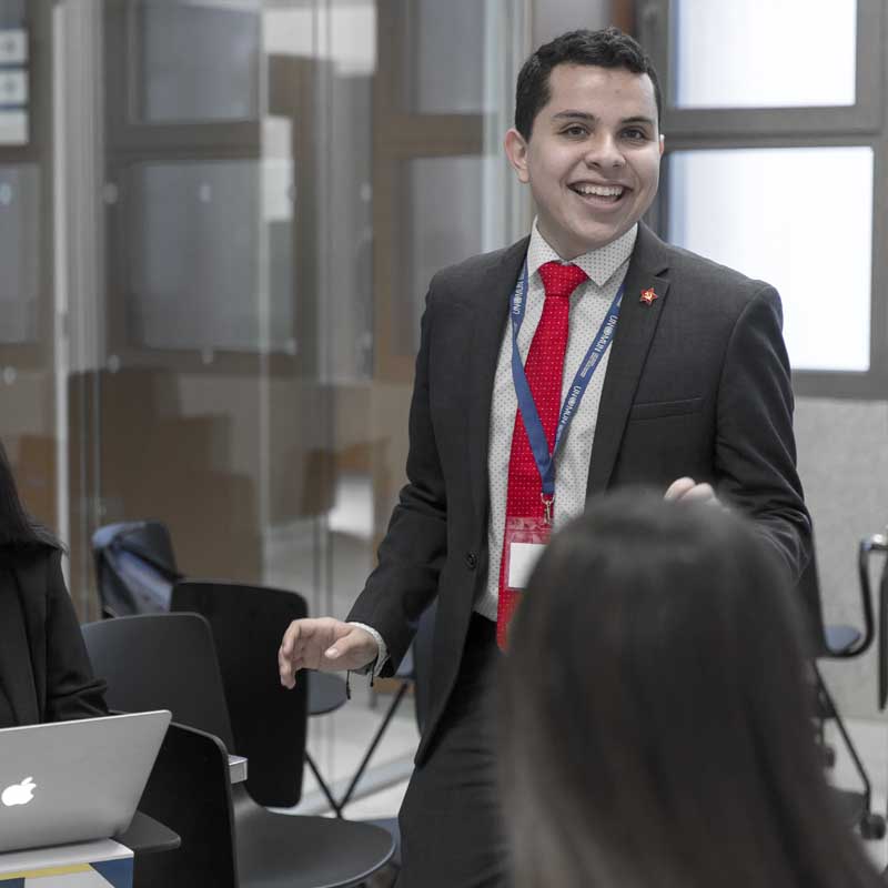 Alumnos de la Facultad de Derecho