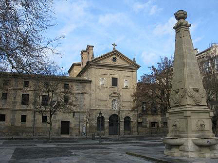 Convento de Agustinas recoletas de Pamplona,  fundado por Juan de Ciriza, marqués de Montejaso