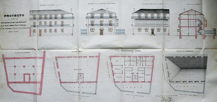 Proyecto para la construcción de una casa particular en el solar número 8 de la manzana C del Ensanche. 