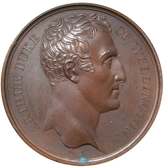 Medalla de la Capitulación de Pamplona (1820). Anverso