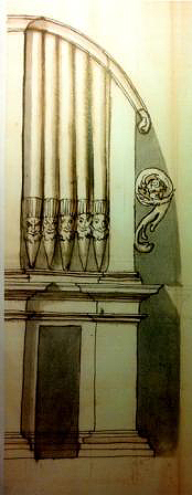 Diseño para la ampliación del órgano de la parroquia del Rosario de Corella
