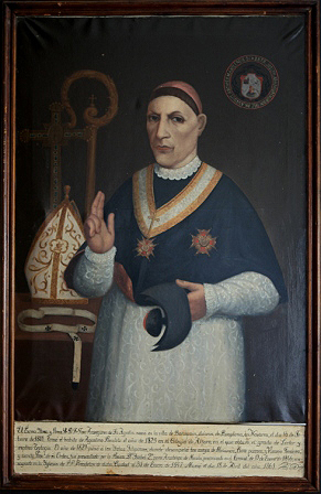 Retrato de D. José Julián Aranguren, arzobispo de Manila