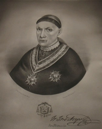 Retrato de D. José Julián Aranguren, arzobispo de Manila