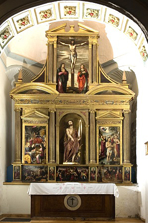 Retablo de San Juan Bautista. 1615.