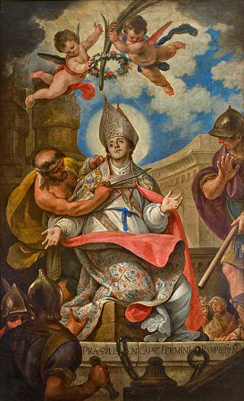 Martrio de San Fermín, de José Jiménez Donoso (1687)