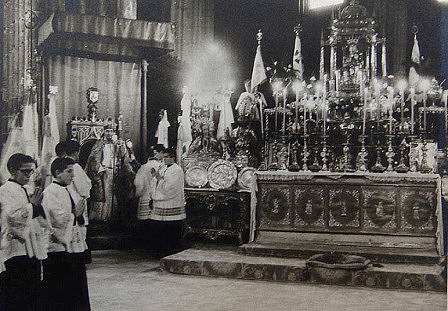 Apertura del Año mariano, 1 de enero de 1946