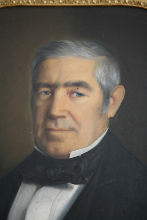 Retrato de don Pablo de Irazoqui. Detalle