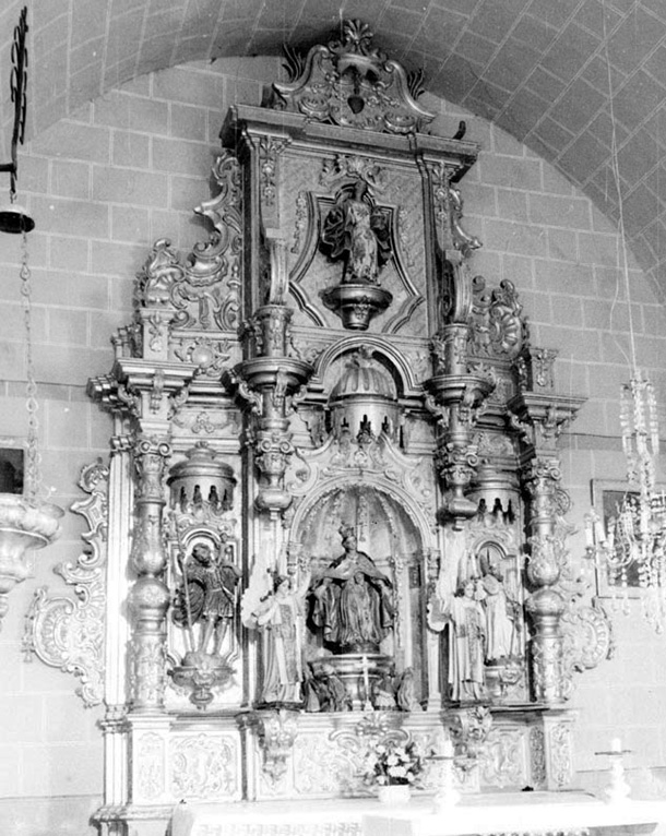 Retablo de la ermita de Nuestra Señora del Patrocinio de Uztárroz