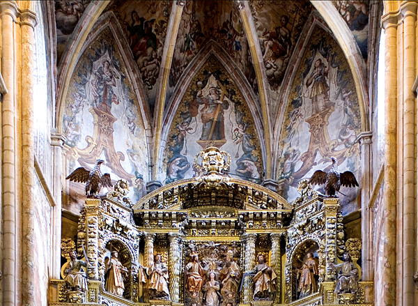 Capilla mayor. Santa María de Viana