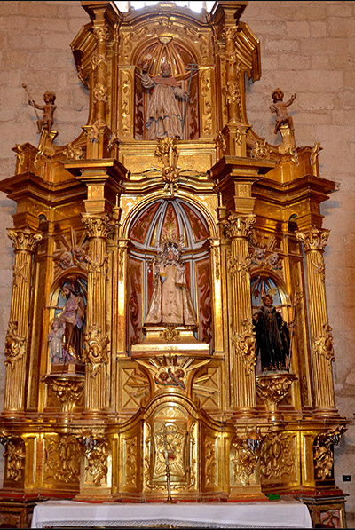 Retablo de la Virgen de Soterraña (El Busto) Miguel López de Porras y Antonio Izaguirre, 1769-1772