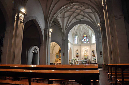 Iglesia del antiguo convento de Nuestra Señora del Rosario de Tudela