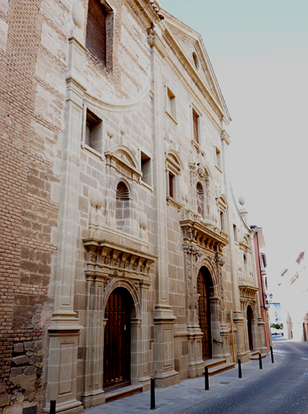 Fachada del convento de Santo Domingo de Tudela