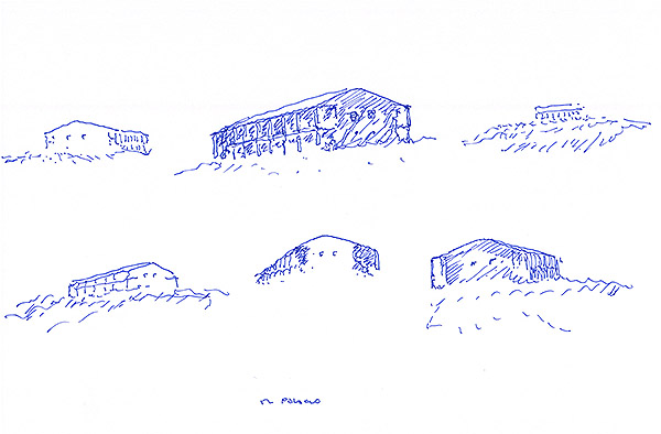 Dibujos del palacio de Baigorri, de Juan Carlos Valerio