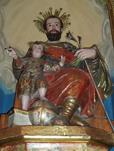 "San José con el Niño", por Miguel de Espinal I (c. 1560) 