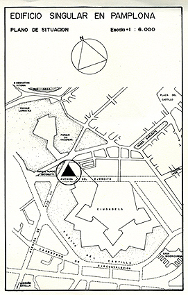 Plano de situación del Edificio Singular