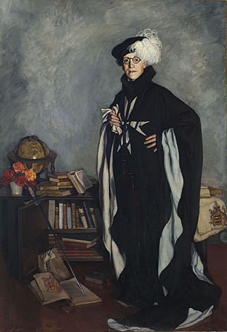 Retrato de José María de Huarte y Jaúregui, 1937. Museo de Navarra. Óleo sobre lienzo, 215 x 155 cm. (Imagen cedida por el Museo de Navarra)