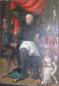 Retrato de don Juan Miguel Mortela. Catedral de Pamplona