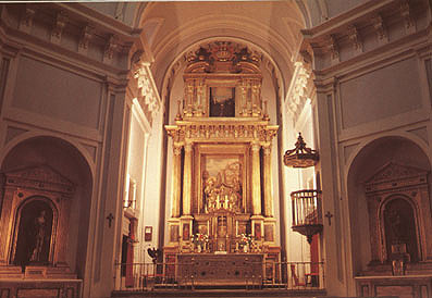 Retablo mayor del convento de Santa Isabel de Madrid, procedente de la capilla Barbazana de la catedral de Pamplona