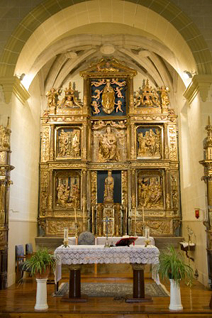 Armañanzas. Parroquia de Santa María Retablo mayor