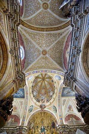 Bóvedas de la parroquia de San Miguel de Corella