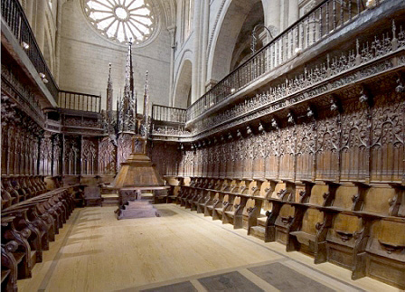 Sillería de la catedral de Tudela