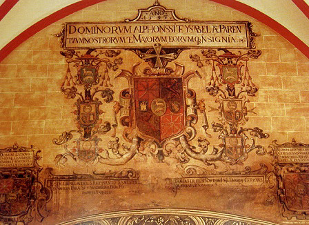 Pinturas murales de la capilla de los Enríquez y Cervantes de Navarra.