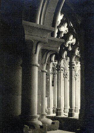 Monasterio de La Oliva. B. Rupérez. c. 1932 (AGN, Diputación Foral de Navarra)