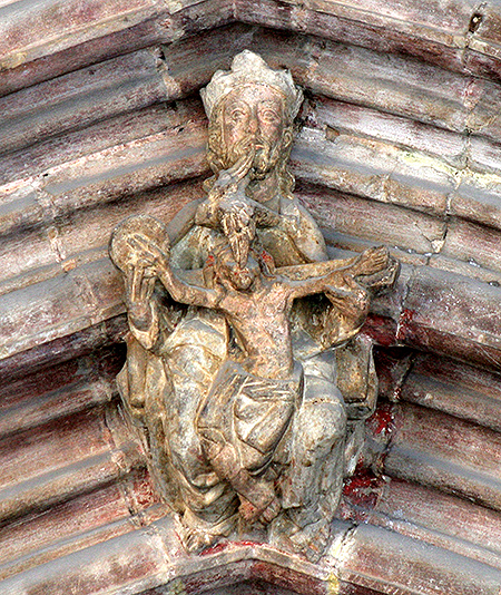 Santísima Trinidad. Trono de Gracia Parroquia de San Cernin. Pamplona