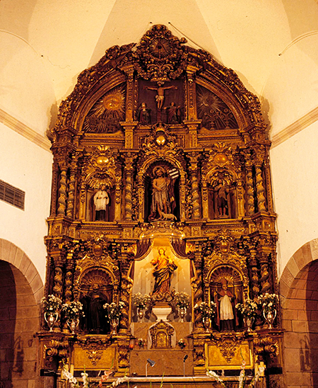 Parroquia de Arizcun. Retablo mayor