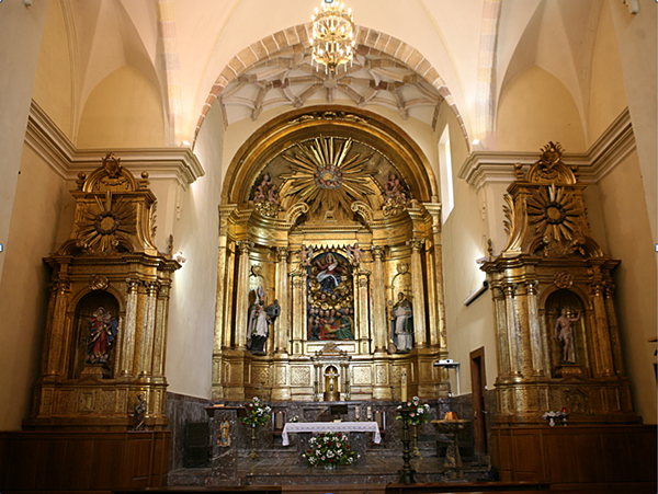 Parroquia de Arráyoz. Retablo mayor