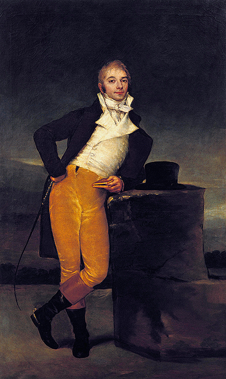 Retrato de José María Magallón y Armendáriz, VII marqués de San Adrián, de Goya, 1804 (Foto: Museo de Navarra. Larrión & Pimoulier)