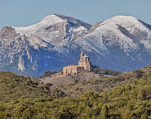 Vista general del santuario