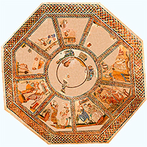 Musaeum. Mosaico de las Musas