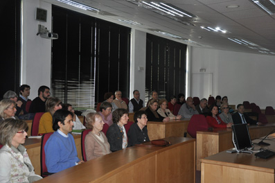 El Seminario del profesor Enrique Valdivieso tuvo lugar en el Edificio de Bibliotecas de la Universidad de Navarra